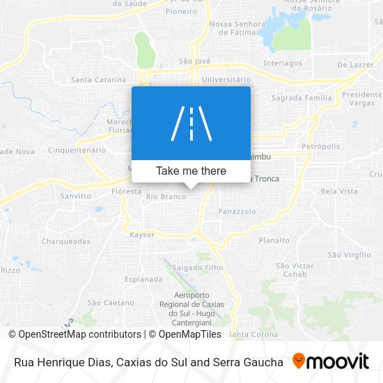 Rua Henrique Dias map