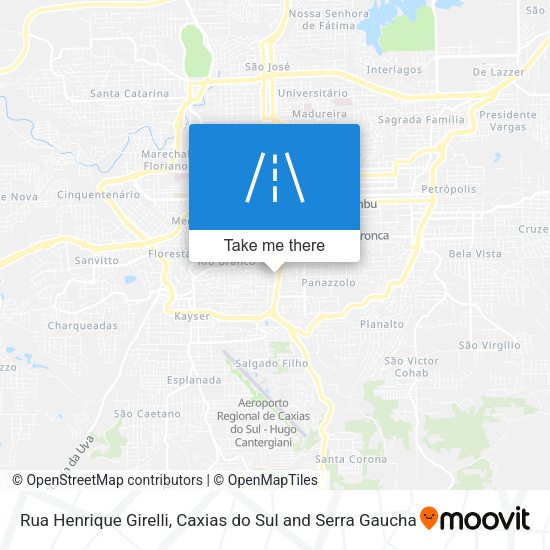 Rua Henrique Girelli map