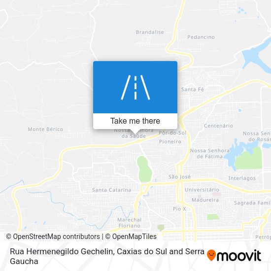 Rua Hermenegildo Gechelin map