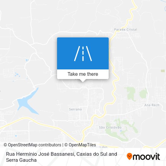 Rua Hermínio José Bassanesi map