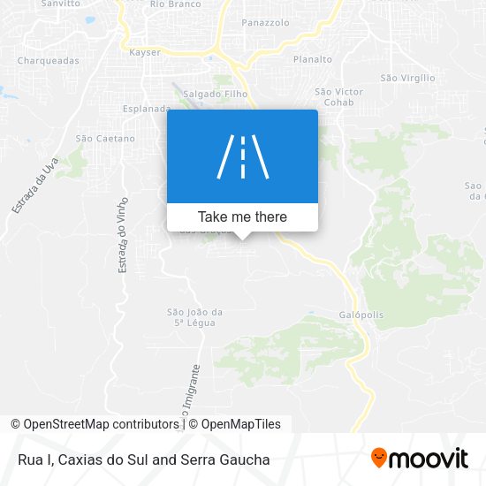 Rua I map