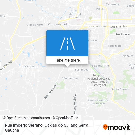 Rua Império Serrano map