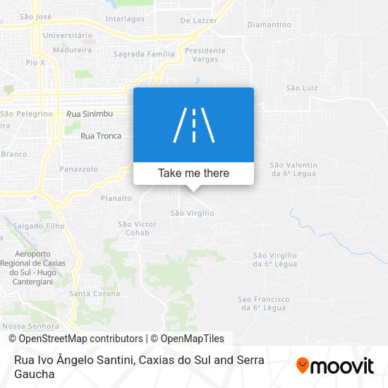 Rua Ivo Ângelo Santini map