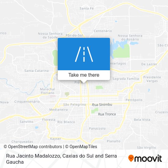Rua Jacinto Madalozzo map