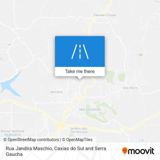 Rua Jandira Maschio map