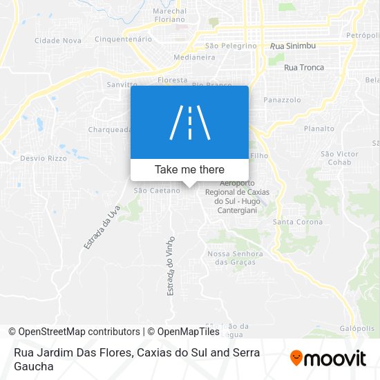 Rua Jardim Das Flores map