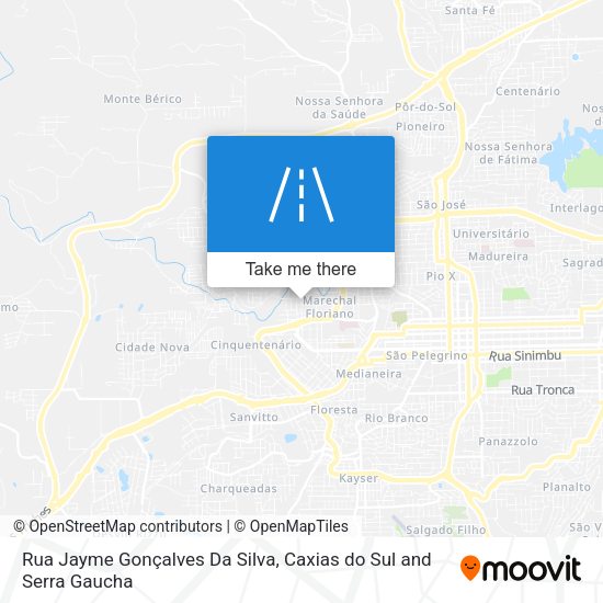 Rua Jayme Gonçalves Da Silva map
