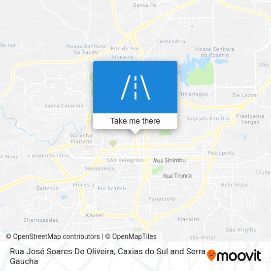 Rua José Soares De Oliveira map