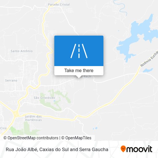 Rua João Albé map