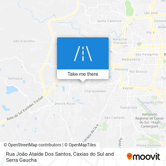 Rua João Ataíde Dos Santos map