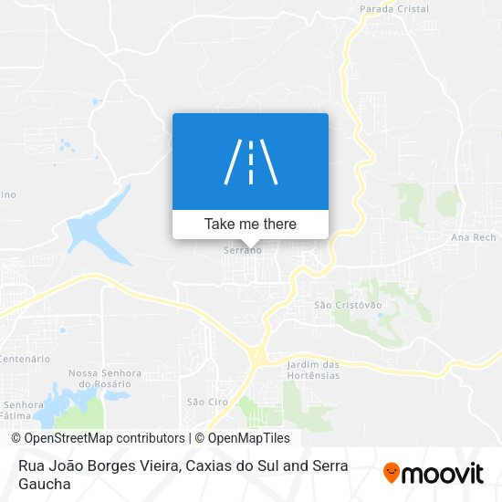 Rua João Borges Vieira map