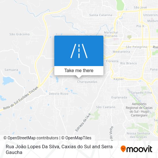 Rua João Lopes Da Silva map