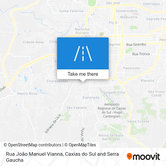 Rua João Manuel Vianna map
