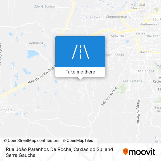 Rua João Paranhos Da Rocha map