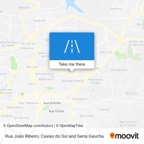 Rua João Ribeiro map