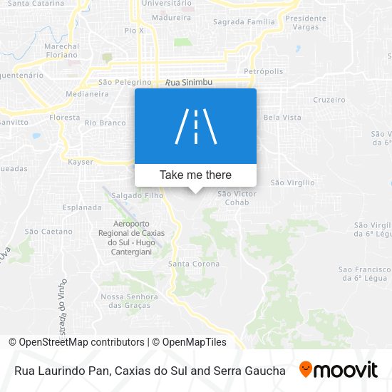 Rua Laurindo Pan map