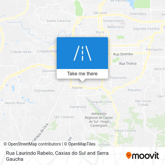Rua Laurindo Rabelo map
