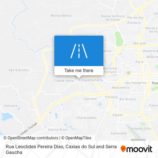 Rua Leoclides Pereira Dias map
