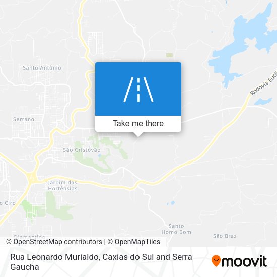 Rua Leonardo Murialdo map