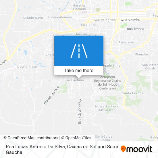 Rua Lucas Antônio Da Silva map