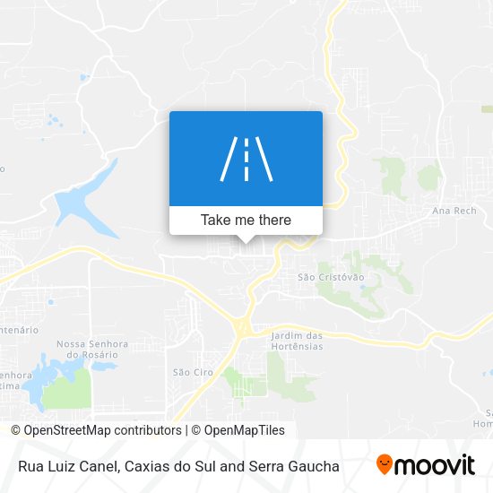 Rua Luiz Canel map