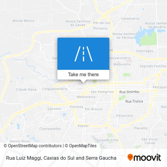 Rua Luiz Maggi map