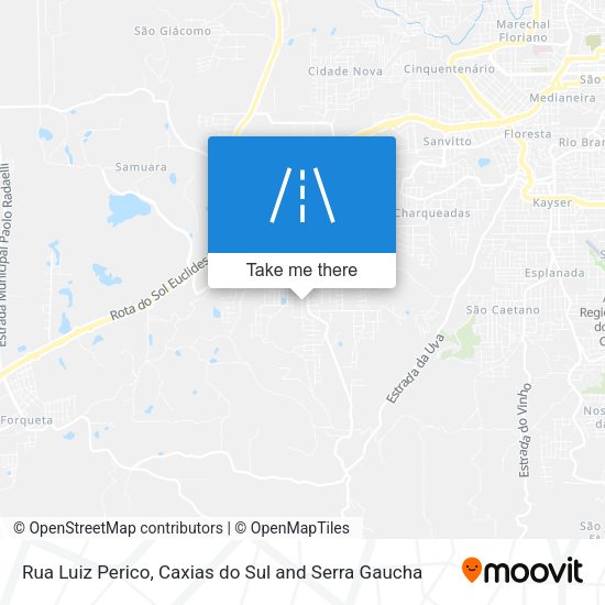 Rua Luiz Perico map