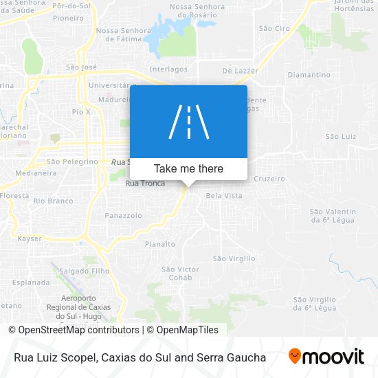 Rua Luiz Scopel map