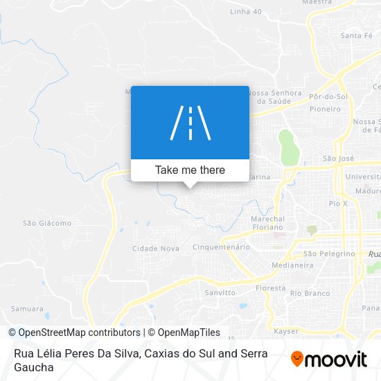 Rua Lélia Peres Da Silva map