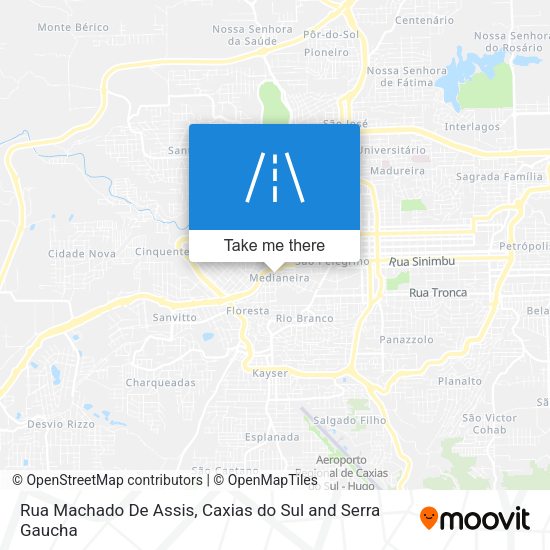Rua Machado De Assis map