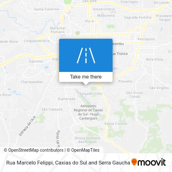 Rua Marcelo Felippi map
