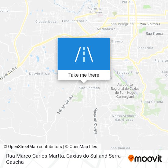 Rua Marco Carlos Martta map