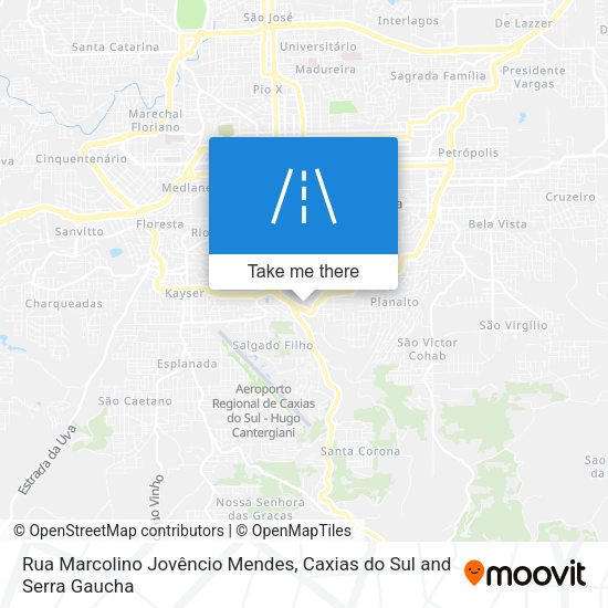 Rua Marcolino Jovêncio Mendes map