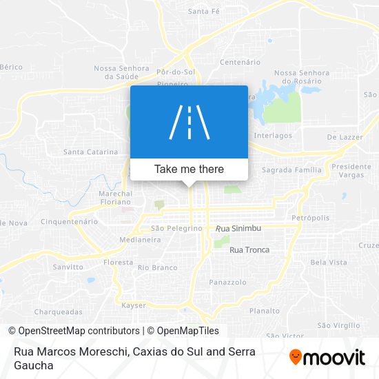 Rua Marcos Moreschi map