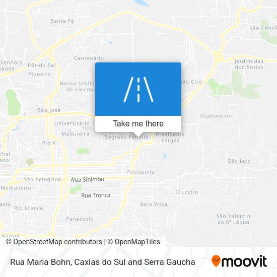 Rua Maria Bohn map