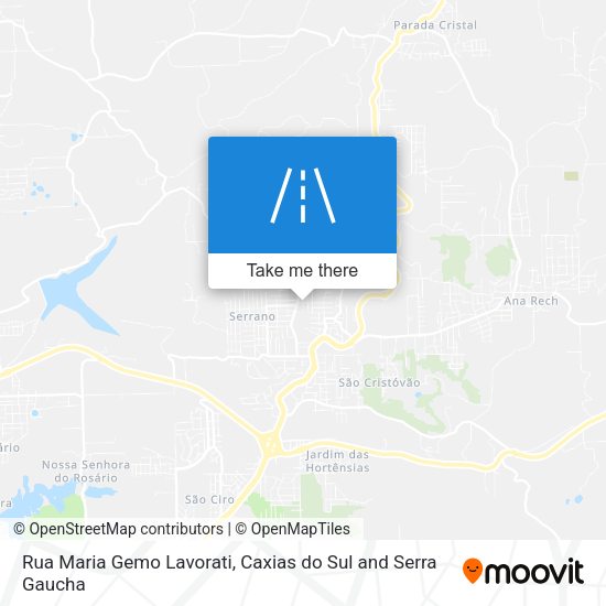 Rua Maria Gemo Lavorati map