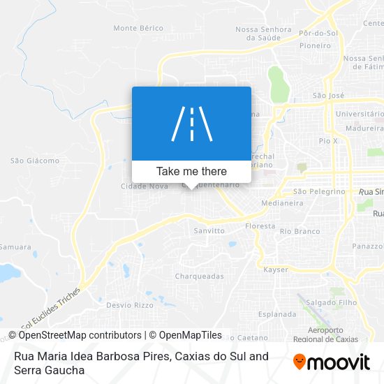 Rua Maria Idea Barbosa Pires map
