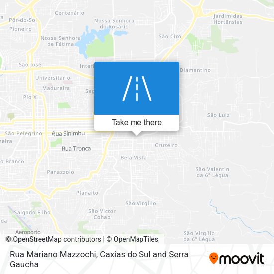 Rua Mariano Mazzochi map