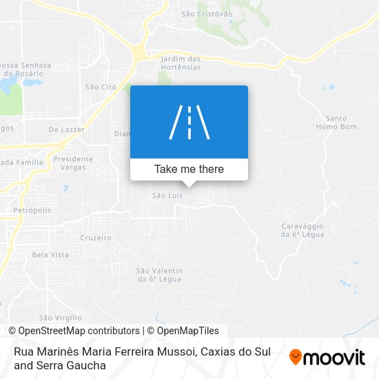 Rua Marinês Maria Ferreira Mussoi map