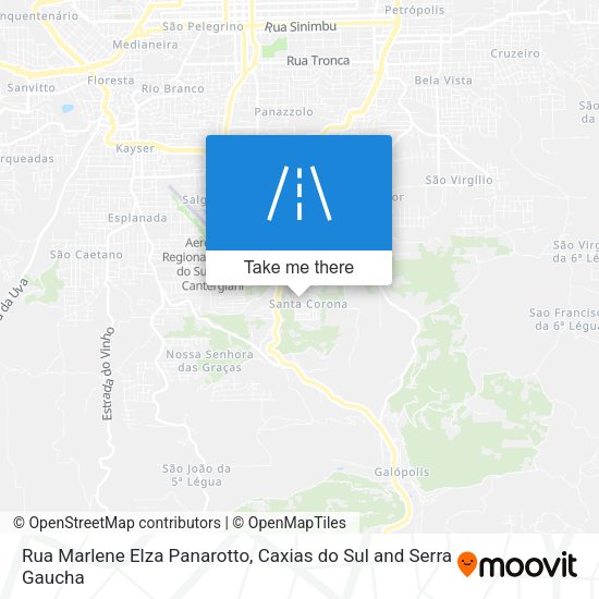 Rua Marlene Elza Panarotto map