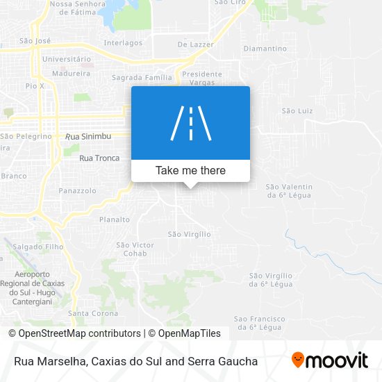 Rua Marselha map