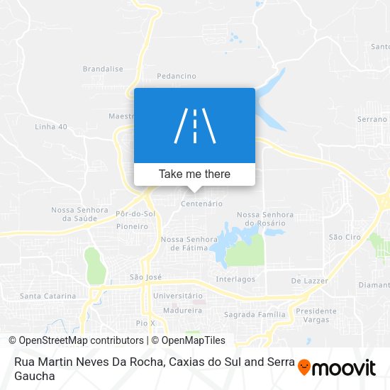 Rua Martin Neves Da Rocha map