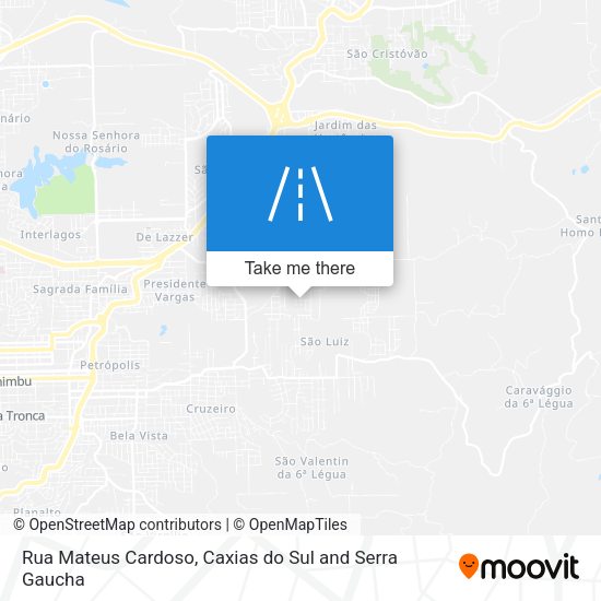 Rua Mateus Cardoso map
