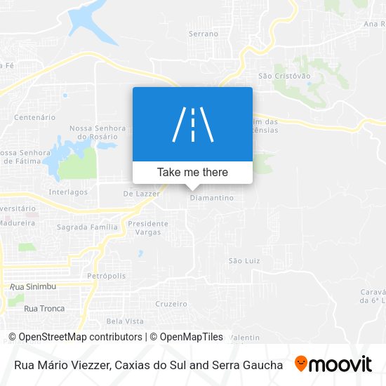 Rua Mário Viezzer map