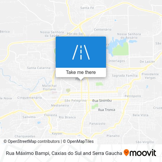 Rua Máximo Bampi map