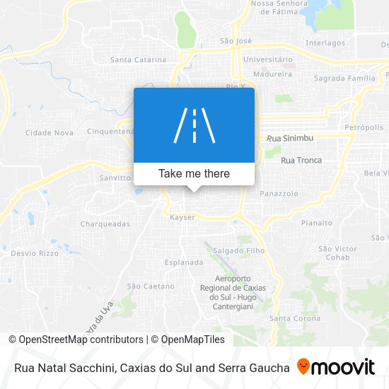 Rua Natal Sacchini map