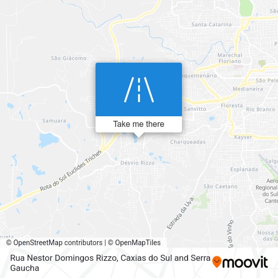 Rua Nestor Domingos Rizzo map