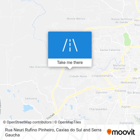 Rua Neuri Rufino Pinheiro map