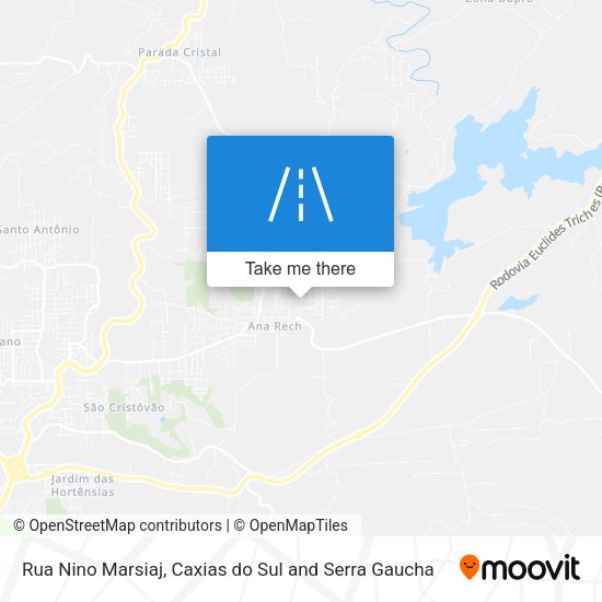 Rua Nino Marsiaj map