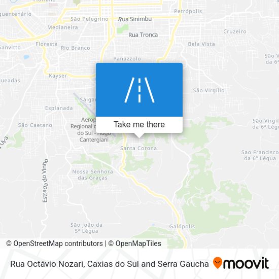 Rua Octávio Nozari map